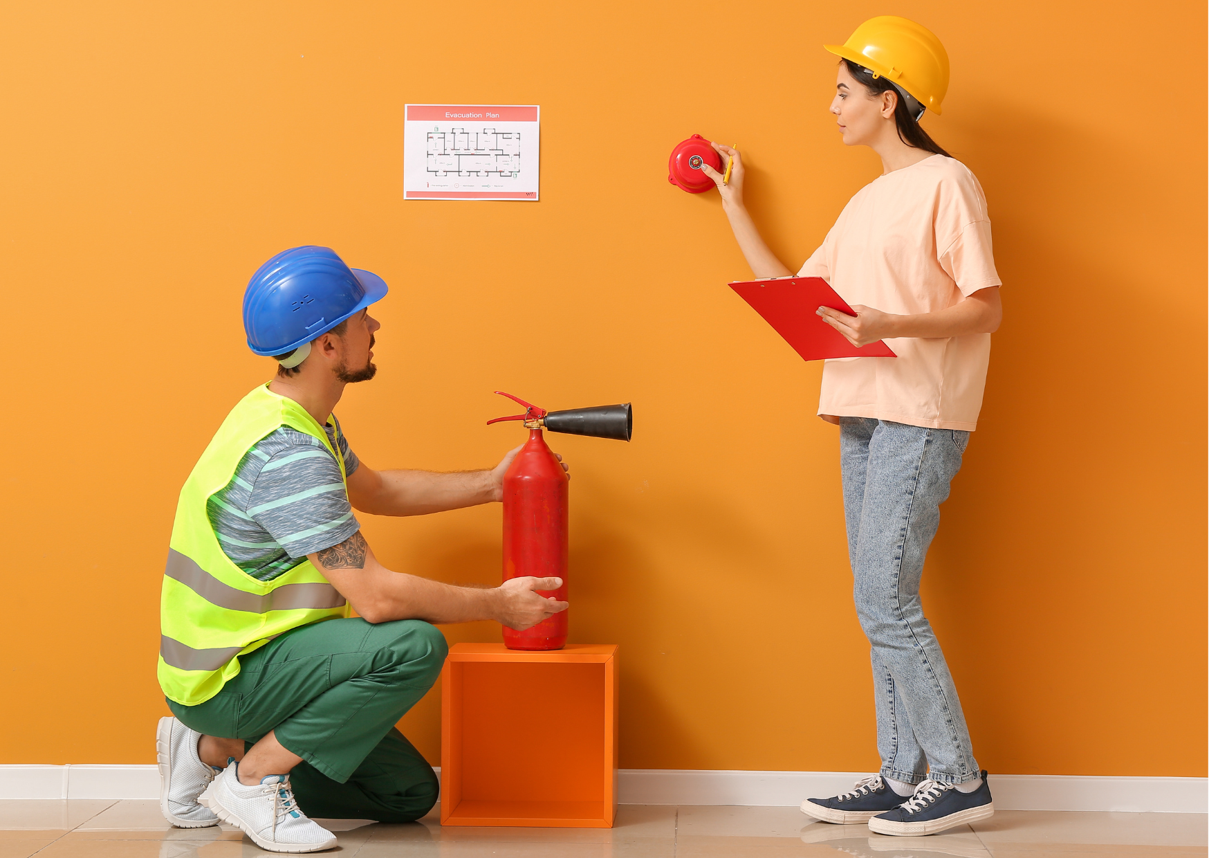 How to complete fire checks on a rental property