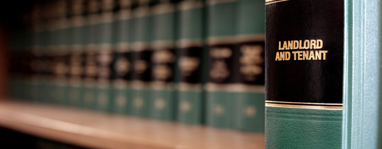A legal book on landlord rules and regulations