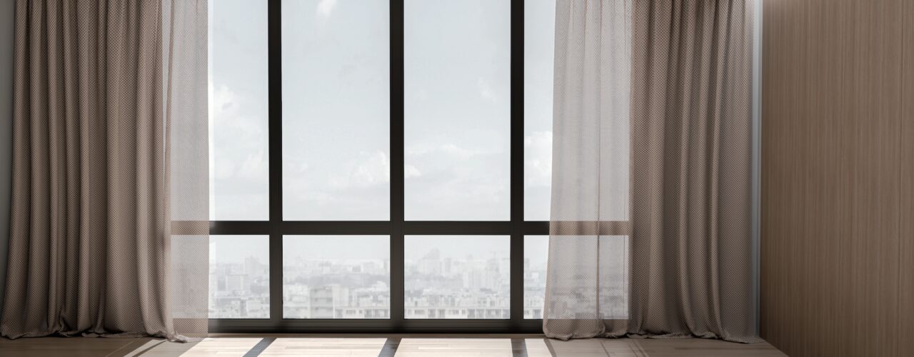 Windows in an apartment