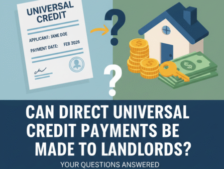 An infographic that says 'can direct universal credit payments be made to landlords'