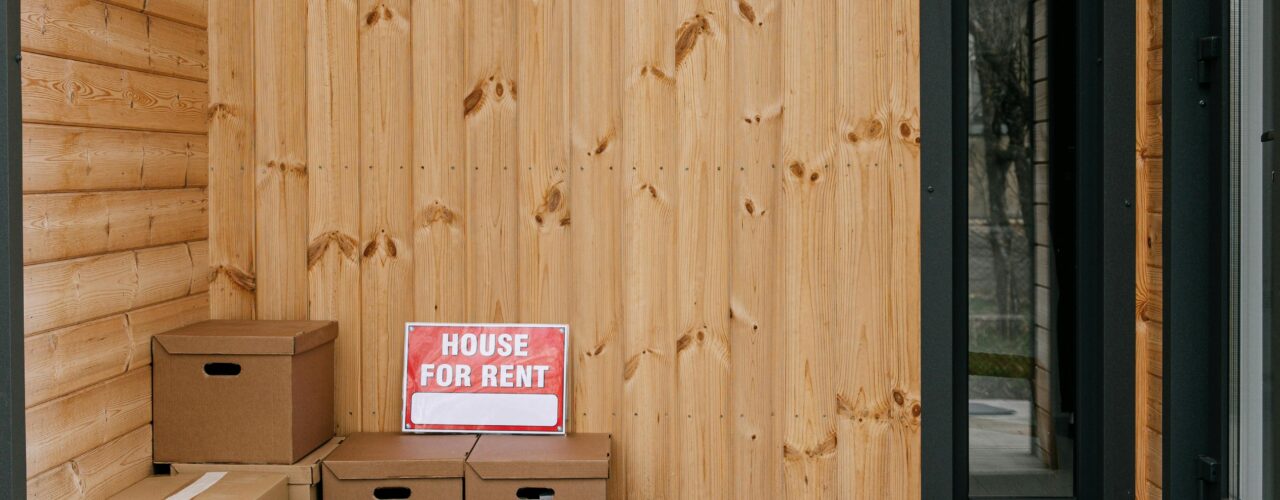 An empty rental property for rent