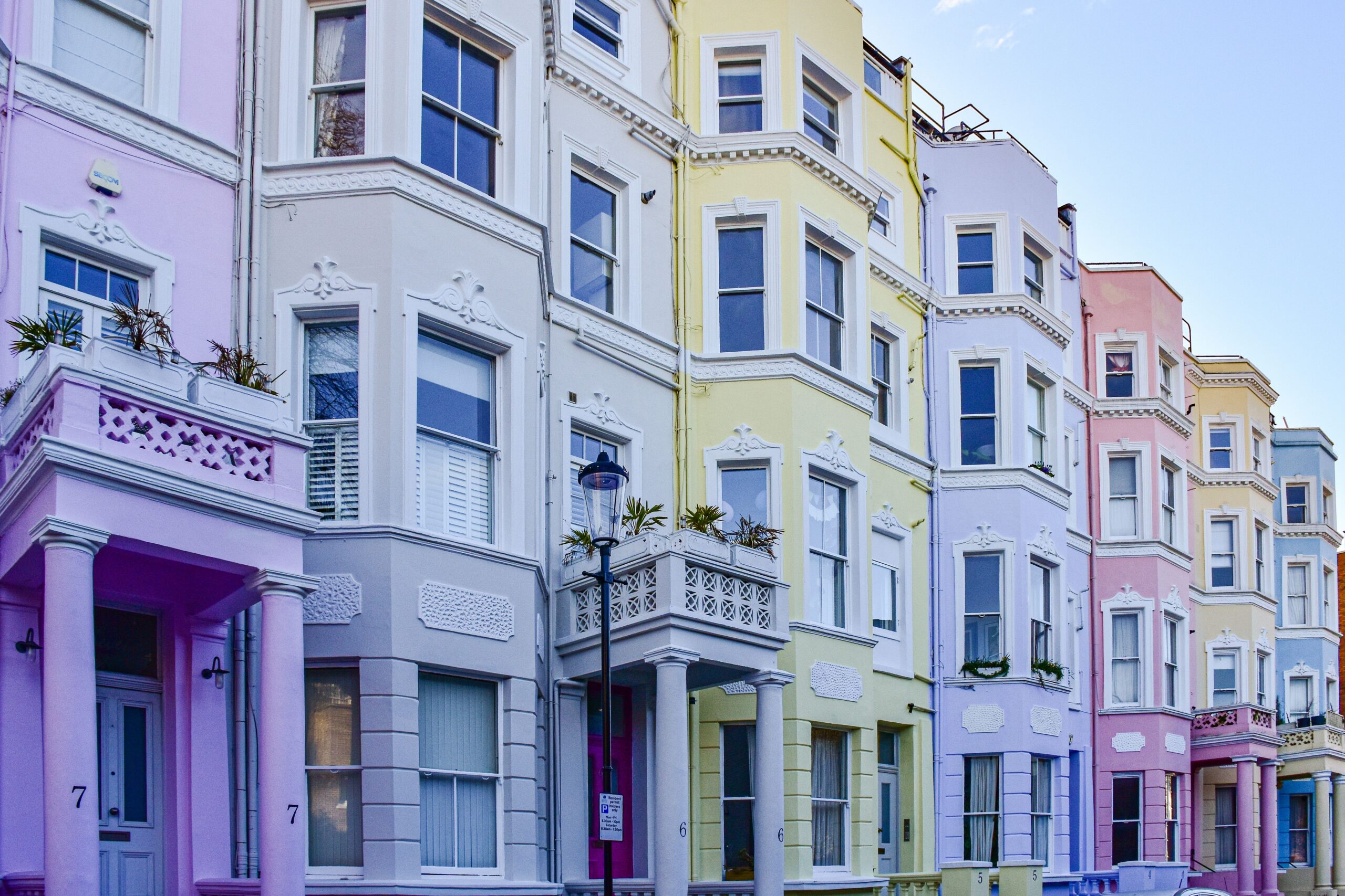 A row of terraced houses