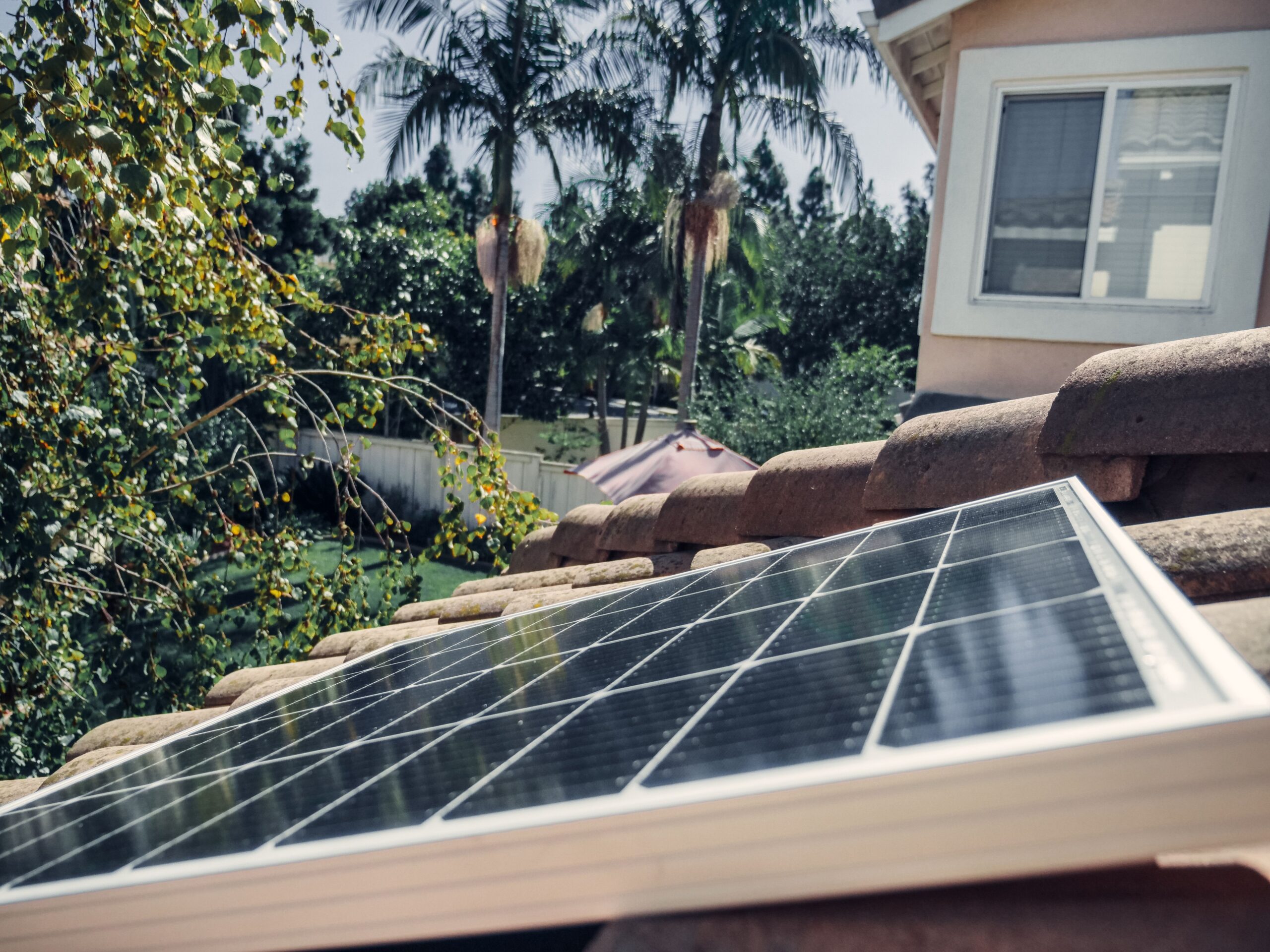 Solar panels in rental property
